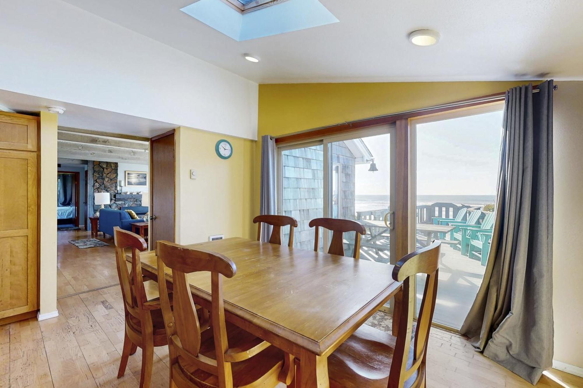Seal Rock Seadrifter Oceanfront Beach House מראה חיצוני תמונה